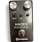 Used GAMMA HADES METAL DISTORTION Effect Pedal thumbnail