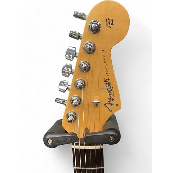 Used 2012 Fender American Standard Stratocaster 3 Color Sunburst Solid Body Electric Guitar