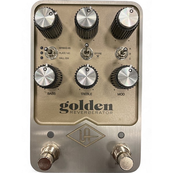 Used Universal Audio Golden Reverberator Effect Pedal