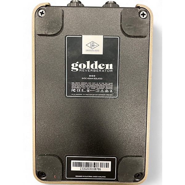 Used Universal Audio Golden Reverberator Effect Pedal