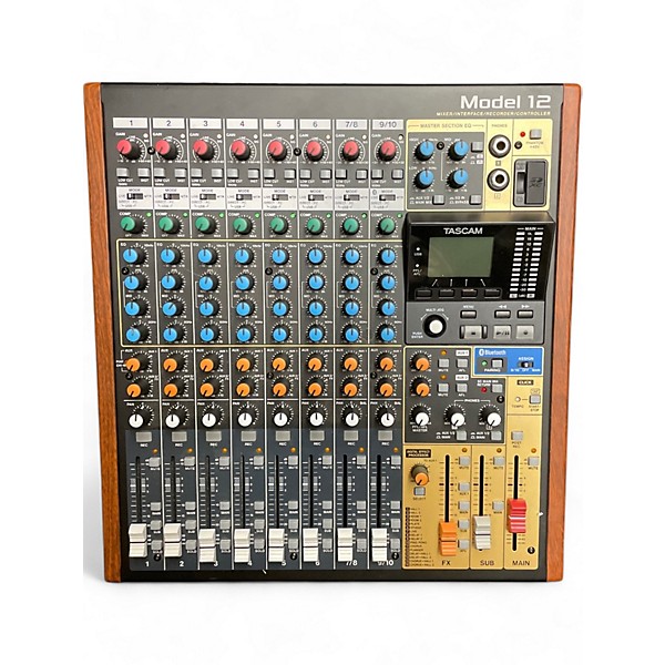 Used TASCAM MODEL 12 Unpowered Mixer