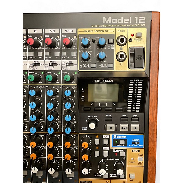 Used TASCAM MODEL 12 Unpowered Mixer