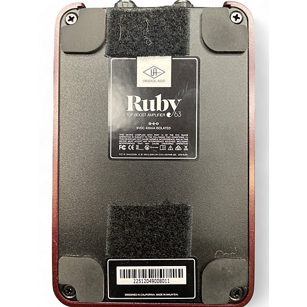 Used Universal Audio ruby Effect Pedal