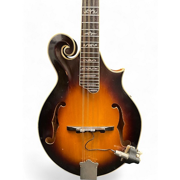 Used Epiphone MM50 F Style Sunburst Mandolin