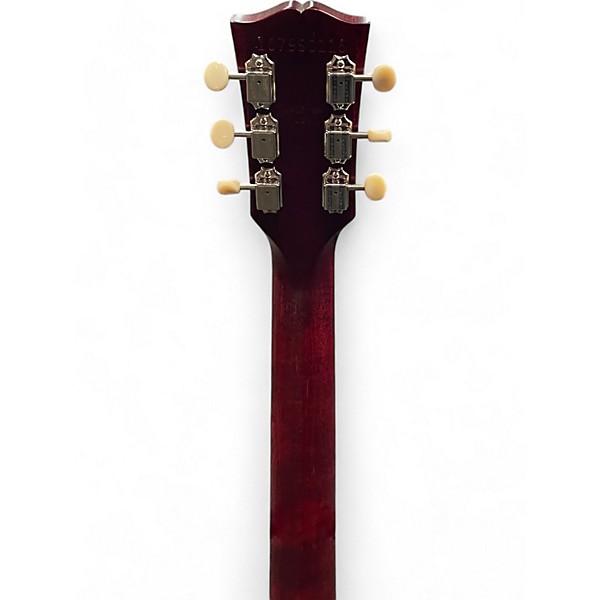 Used Gibson Les Paul Junior Tribute DC Worn Cherry Solid Body Electric Guitar