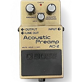 Used BOSS AD2 Acoustic Preamp Guitar Preamp