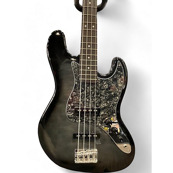 Used Monoprice Indio Jamm  Bass Charcoal Electric Bass Guitar