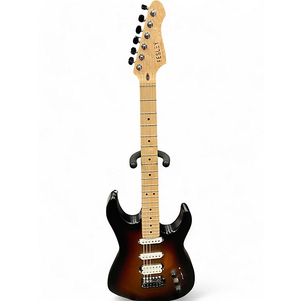 Used Fesley DELUXE HSS Sunburst Solid Body Electric Guitar,New Products : American Fashion Style Bags On Sale