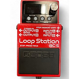 Used BOSS RC5 Loop Station Pedal