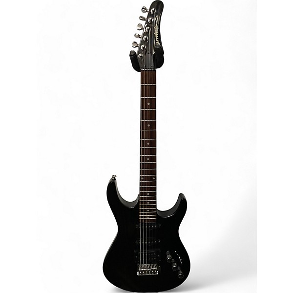 Used Samick LK35 Black Solid Body Electric Guitar
