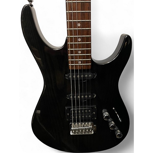 Used Samick LK35 Black Solid Body Electric Guitar