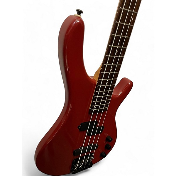 Used Hartke Gig Bass Fiesta Red Electric Bass Guitar