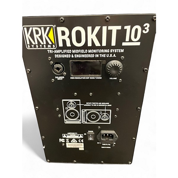 Used KRK RP10 ROKIT G4 3-Way Pair Powered Monitor