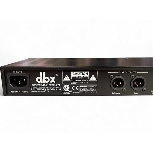 Used dbx Driverack PX Signal Processor