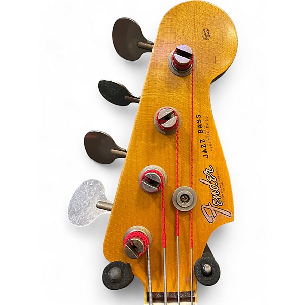 Used Fender CUSTOM JAZZ BASS LIMITED Natural Electric Bass Guitar