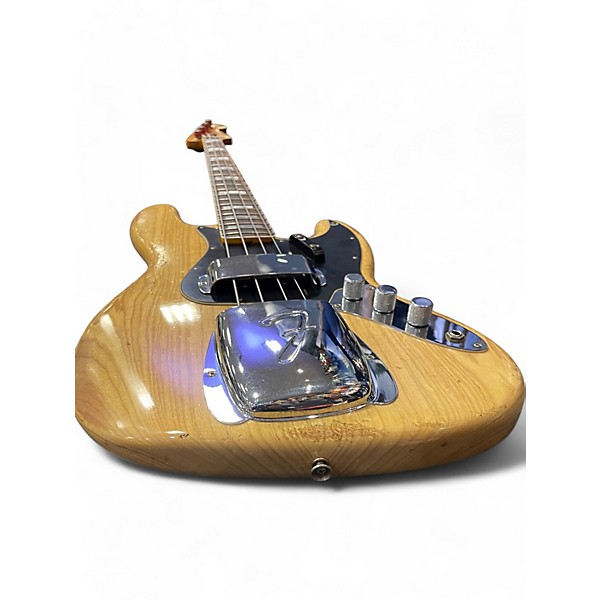 Used Fender CUSTOM JAZZ BASS LIMITED Natural Electric Bass Guitar