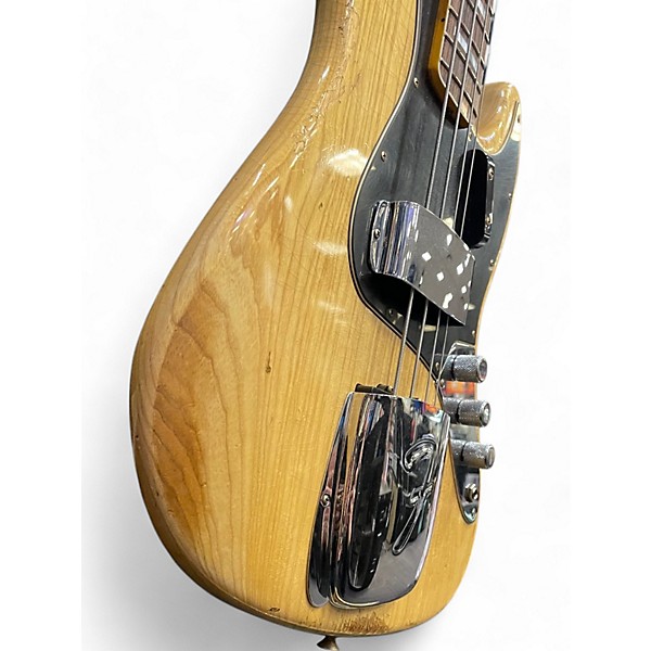 Used Fender CUSTOM JAZZ BASS LIMITED Natural Electric Bass Guitar