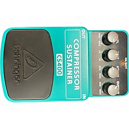 Used Behringer CS400 Compressor Sustainer Effect Pedal