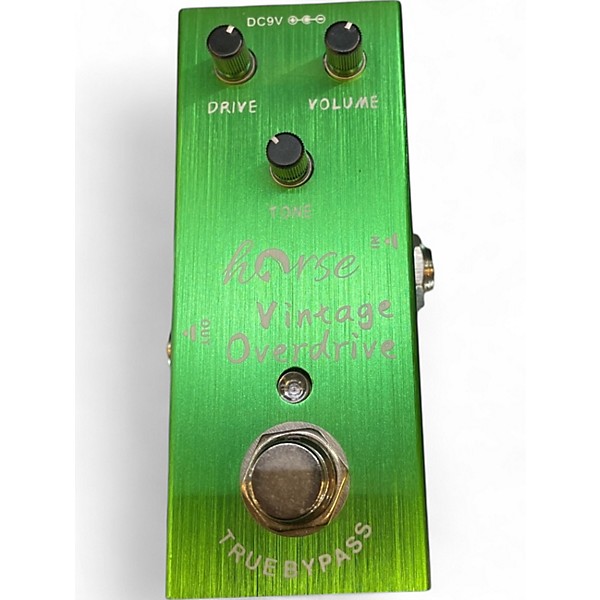 Used Horse VINTAGE OVERDRIVE Effect Pedal