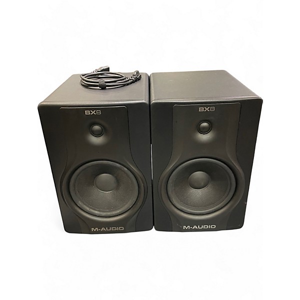 Used M-Audio BX8 Pair Powered Monitor