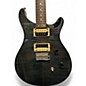 Used PRS SE Custom 24 Trans Black Solid Body Electric Guitar
