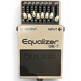 Used BOSS GE7 Equalizer Pedal