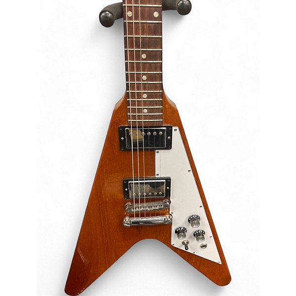 Used 2020 Gibson Flying V Amber Solid Body Electric Guitar