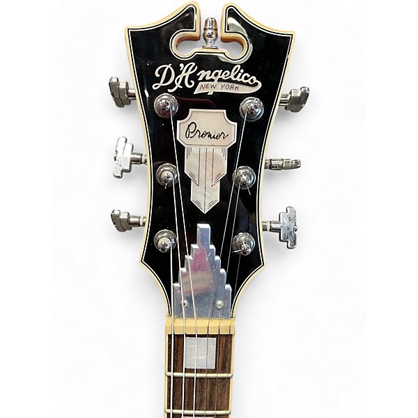 Used D'Angelico Premier Series DC Amber Hollow Body Electric Guitar