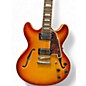 Used D'Angelico Premier Series DC Amber Hollow Body Electric Guitar