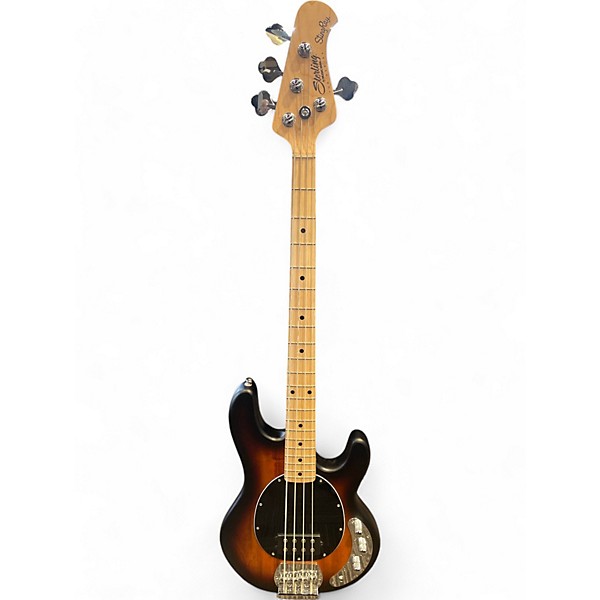 Used Sterling by Music Man Ray4 2 Tone Sunburst Electric Bass Guitar