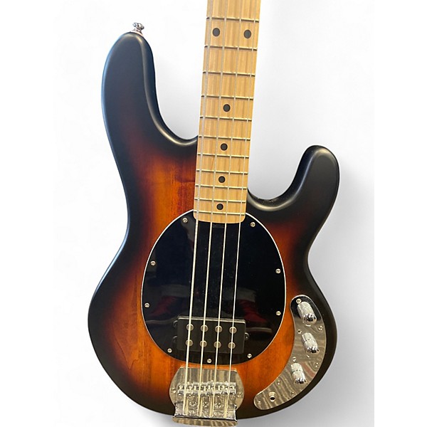 Used Sterling by Music Man Ray4 2 Tone Sunburst Electric Bass Guitar