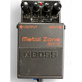 Used BOSS MT2 Metal Zone Distortion Effect Pedal