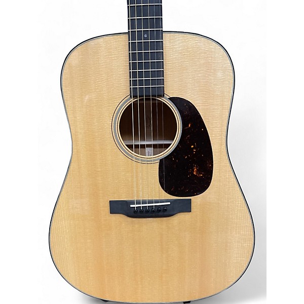Used Martin D18 Natural Acoustic Guitar