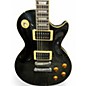 Used Epiphone Les Paul Classic Trans Black Solid Body Electric Guitar