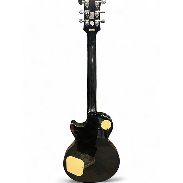 Used Epiphone Les Paul Classic Trans Black Solid Body