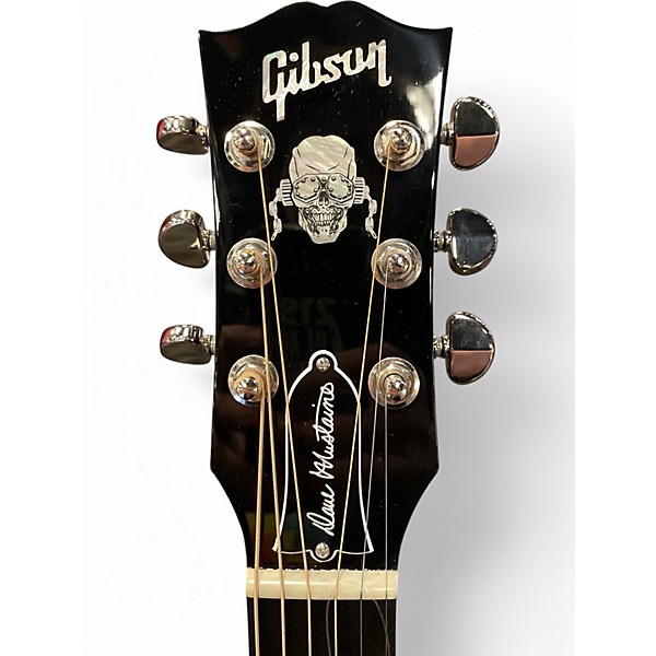 Used Gibson DAVE MUSTAINE SONGWRITER Black Acoustic Electric Guitar