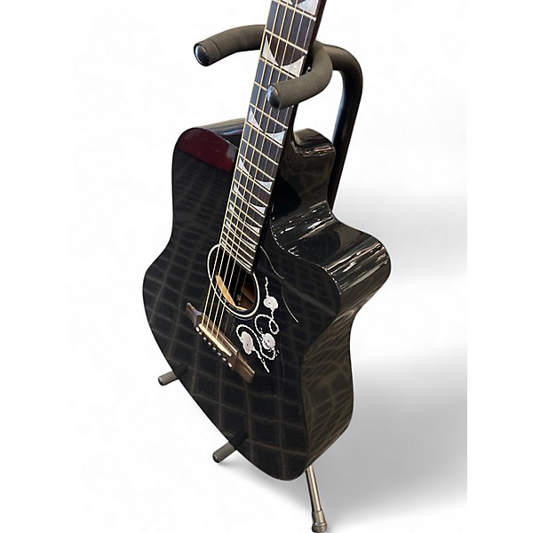 Used Gibson DAVE MUSTAINE SONGWRITER Black Acoustic Electric Guitar