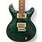 Used 2002 PRS SANTANA III 10-TOP teal black Solid Body Electric Guitar
