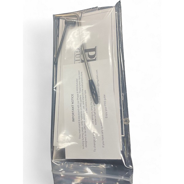 Used 2002 PRS SANTANA III 10-TOP teal black Solid Body Electric Guitar