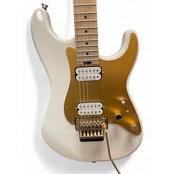 Used 2023 Charvel SoCal SC1-2H Snow White Solid Body Electric Guitar