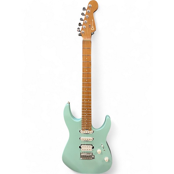 Used Charvel DK24 RICK GRAHAM CELESTE BLUE Solid Body Electric Guitar