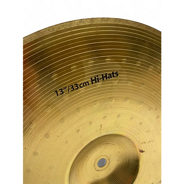 Used Solar by Sabian 13in HI-HATS PAIR Cymbal
