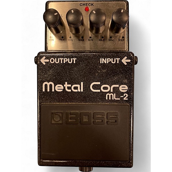 Used BOSS ML2 Metal Core Distortion Effect Pedal