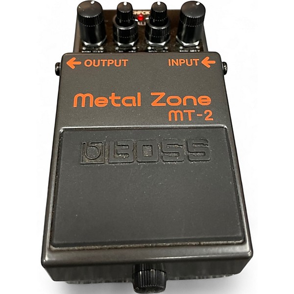 Used BOSS MT2 Metal Zone Distortion Effect Pedal