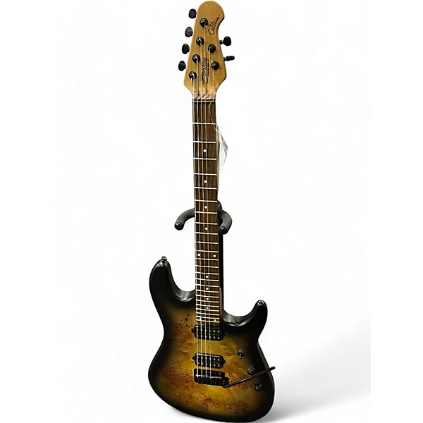 Used Sterling by Music Man JASON RICHARDSON CUTLASS sand sunburst Solid Body Electric Guitar