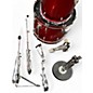 Used Jamm 5 Piece Drum Set Red Drum Kit