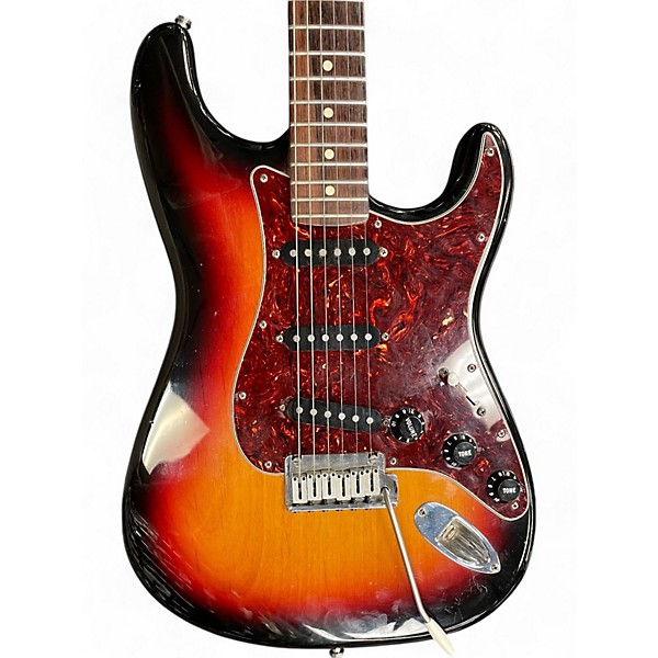 Vintage 1999 Fender American Standard Stratocaster Sunburst Solid Body Electric Guitar