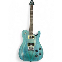 Used Jericho Fusion Baritone Trans Blue Baritone Guitars