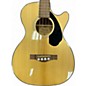 Used Fender cb60sce Natural Acoustic Bass Guitar