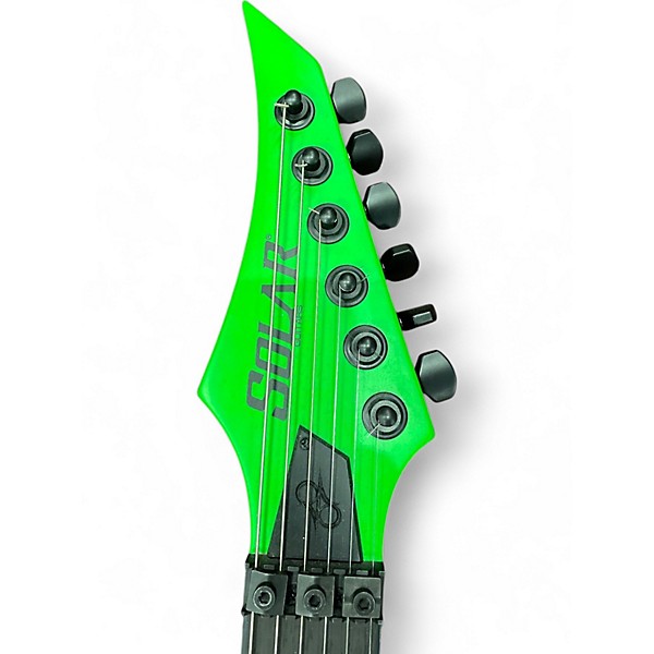 Used Solar Guitars X2.6FRGN GREEN NEION MATTE  Solid Body Electric Guitar